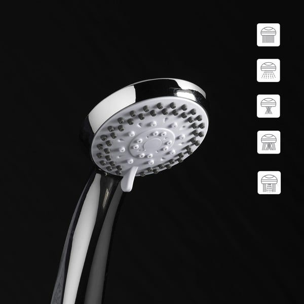 Cap de duș ø 8,5 cm Hydro – douceur d'intérieur-image-2