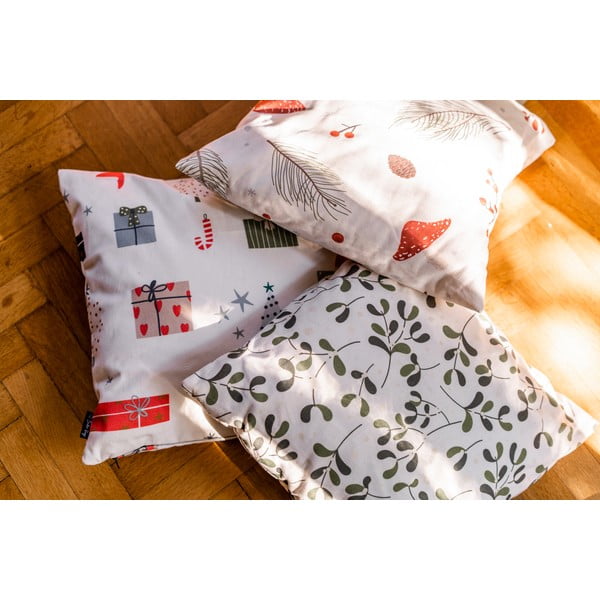 Fețe de pernă 4 buc. 45x45 cm  cu model de Crăciun Santa – Butter Kings-image-4