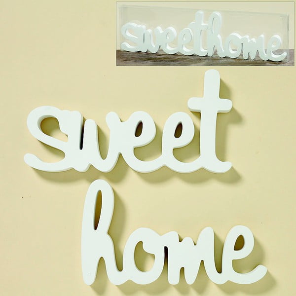 Set 2 inscripții decorative  Boltze Sweet Home