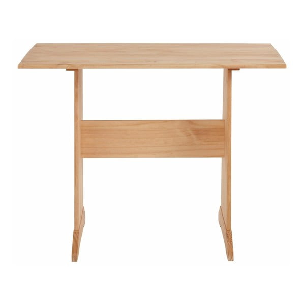 Set bancă pe colț și masă din lemn masiv de pin Støraa Samantha-image-1