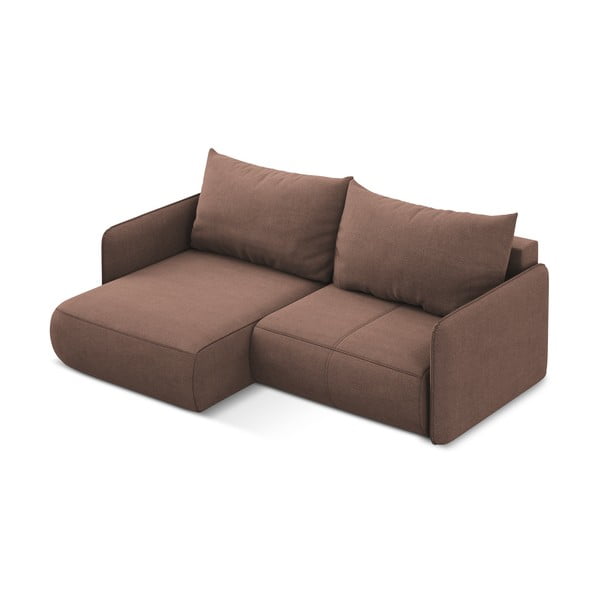 Colțar roz extensibil/cu spațiu de depozitare (cu colț pe partea stângă) Nanea – Makamii-image-4