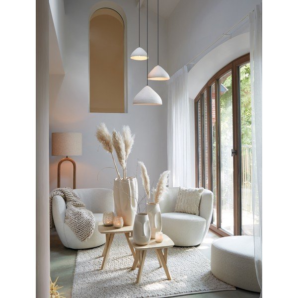 Măsuță auxiliară din lemn de mango 50x50 cm Quenza – Light & Living-image-1