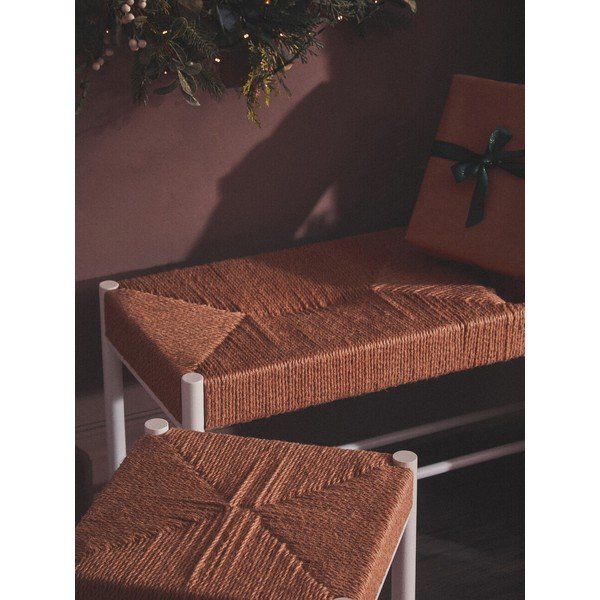 Bancă în culoare naturală din lemn masiv Bandar – Premier Housewares-image-3