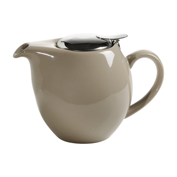 Ceainic din ceramică cu sită pentru ceai Maxwell & Williams Infusions T, 1 L, bej