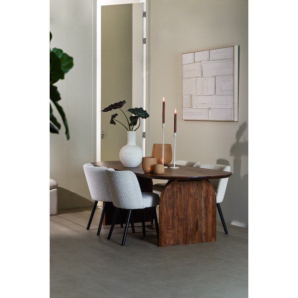 Masă de dining din lemn de acacia 100x220 cm Indore – Light & Living-image-2