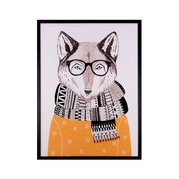 Tablou Sømcasa Wolf, 60 x 80 cm