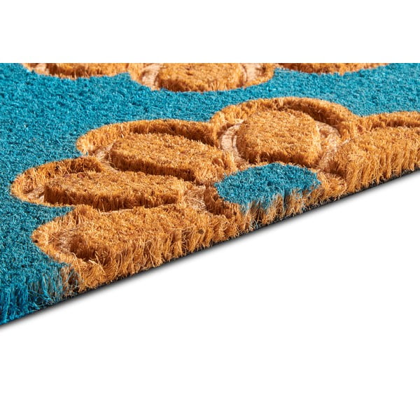 Covoraș de intrare din fibre de nucă de cocos 45x75 cm Flowers – Hanse Home-image-3