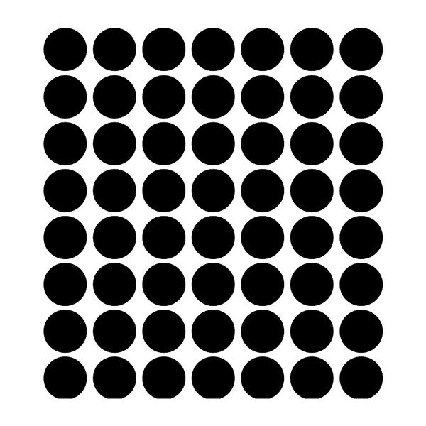 Set autocolante Ambiance Circles Black, 50 buc.-image-2