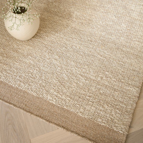 Covor bej-crem țesut manual din lână 120x170 cm Lima Sand – Asiatic Carpets-image-2