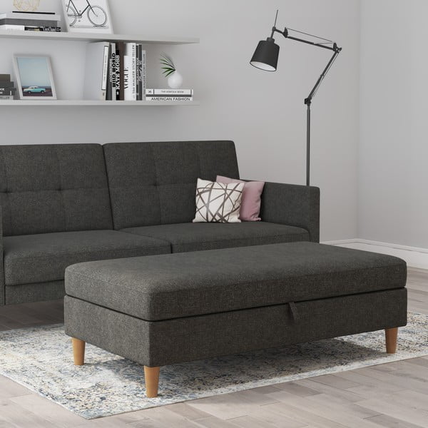 Taburet gri închis Lilly – Støraa-image-1