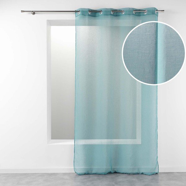 Perdea turcoaz 140x280 cm Telma – douceur d'intérieur-image-2