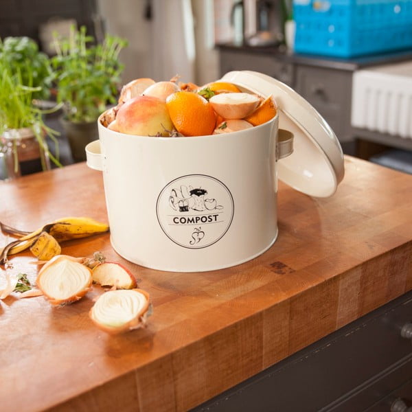 Recipient rotund pentru deșeuri compostabile Esschert Design Farma-image-1