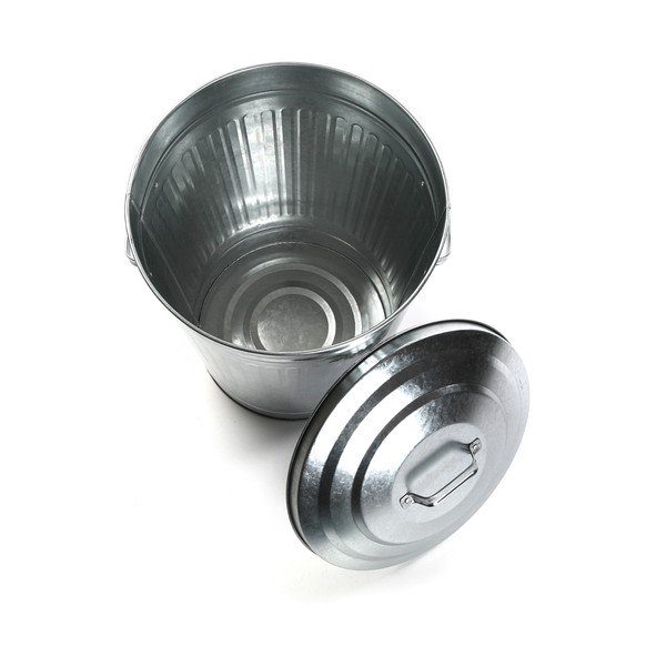 Coș de gunoi Versa Trash Galvanised-image-1
