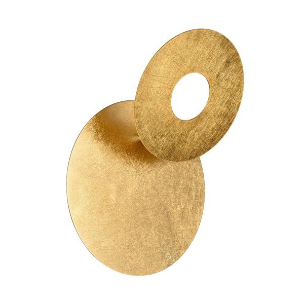 Aplică de perete aurie LED Leano – Trio