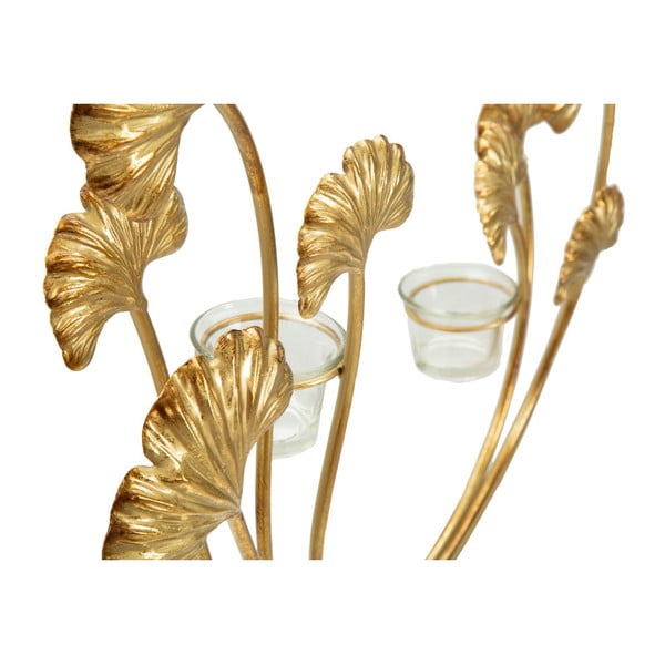 Sfeșnic Mauro Ferretti Iris, auriu-image-2