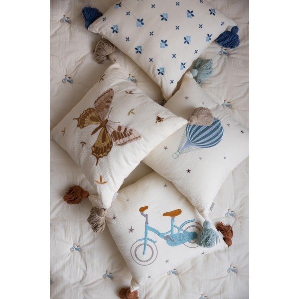 Pernă pentru copii din bumbac organic 35x35 cm Balloon – Cam Cam Copenhagen-image-1