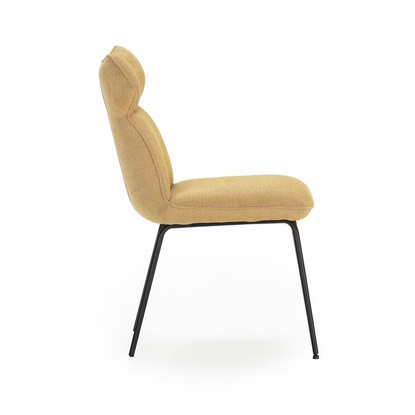 Scaune de dining galben-muștar 2 buc. Dara – Marckeric-image-3