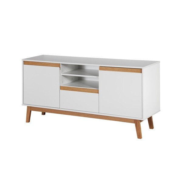 Comodă cu picioare și detalii din lemn Dřevotvar Ontur 12-image-2