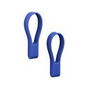 Cârlige magnetice albastre 2 buc. din silicon Loop – Zone