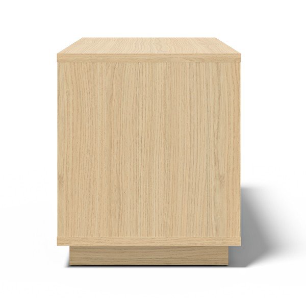 Măsuță auxiliară cu aspect de lemn de stejar 70x40 cm Ella - TemaHome-image-4