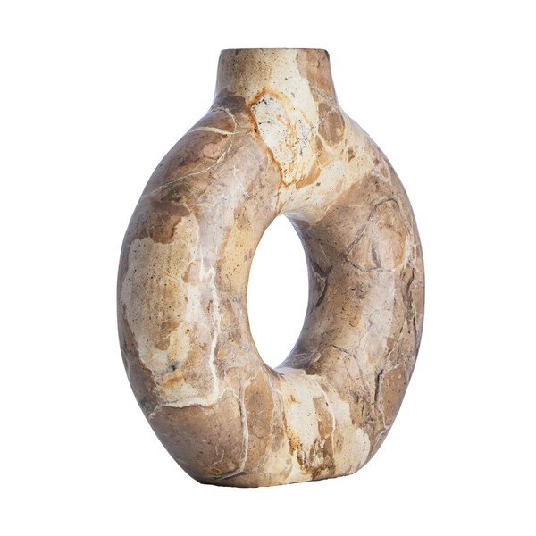 Vază maro din marmură (înălțime 20 cm) Santino – Premier Housewares-image-4