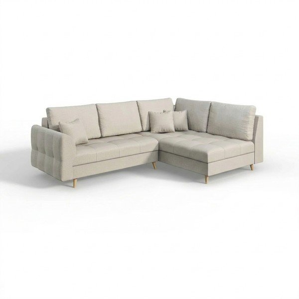 Colțar crem (pe partea dreaptă) Ariella – Ropez