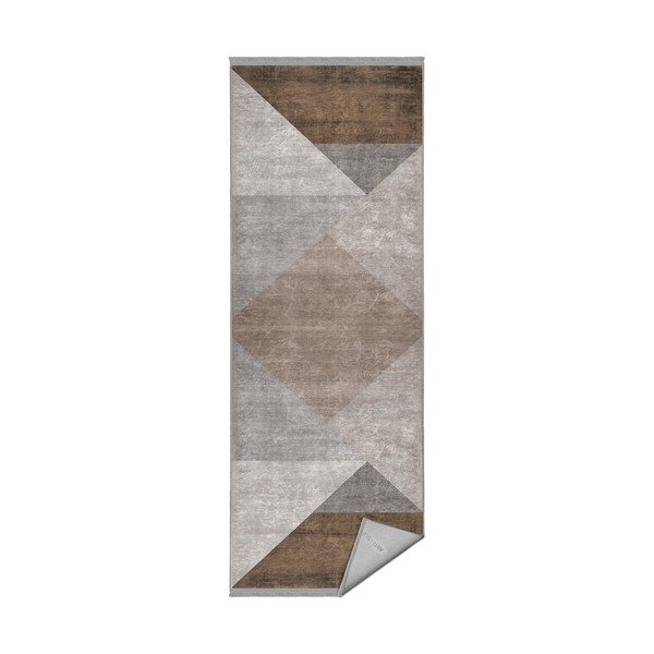 Covor bej de tip traversă 80x200 cm – Mila Home