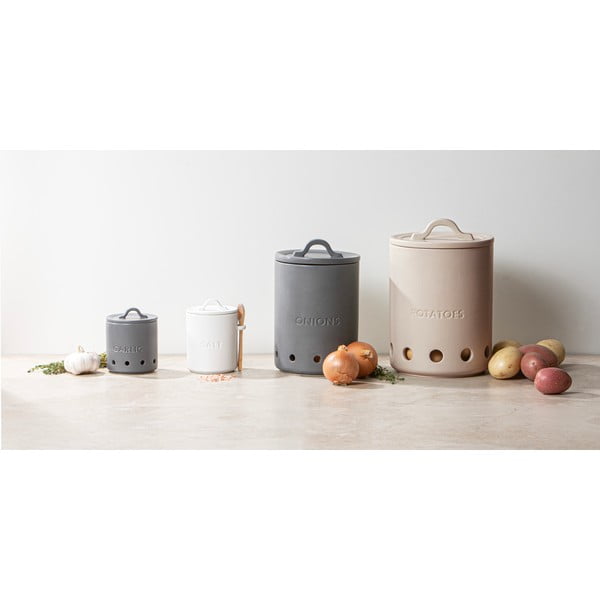 Recipient din ceramică pentru sare Essentials – Ladelle-image-2