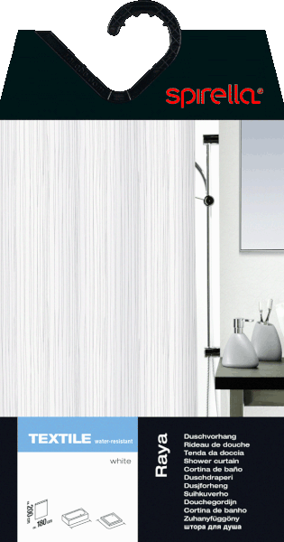 Perdea de duș 180x200 cm Raya – Spirella-image-2