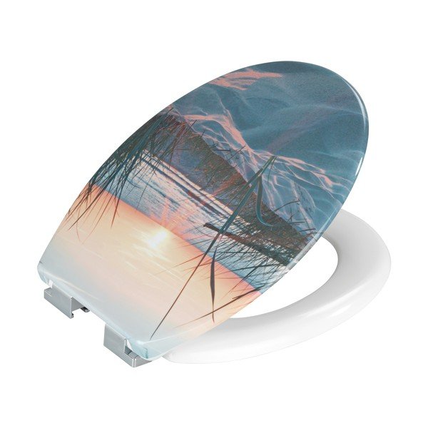 Capac WC 37,5 x 45 cm cu închidere automată Sunset – Allstar-image-2