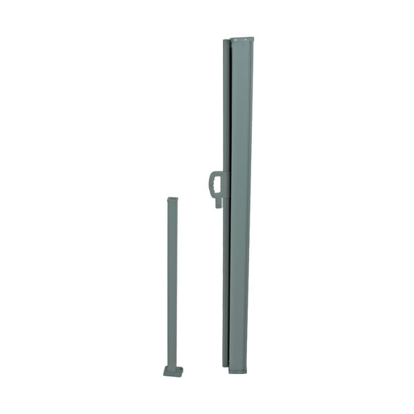 Paravan pentru balcon gri din metal 300x160 cm - Garden Pleasure-image-4