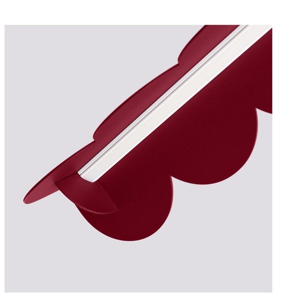 Lustră burgundy LED din aluminiu BISCUIT – Thoro-image-2