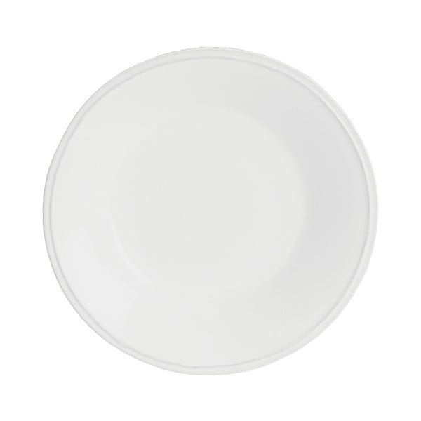 Farfurie din ceramică pentru supă Costa Nova Friso, Ø 26 cm, alb