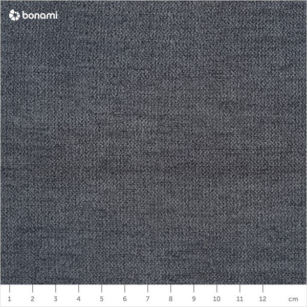Otoman cu spaţiu depozitare Mazzini Sofas Ancona, 140 x 47 cm, gri închis-image-1