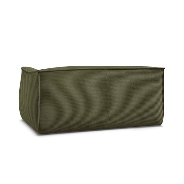 Canapea verde cu tapițerie din catifea reiată  170 cm Giorgia – Bobochic Paris-image-4