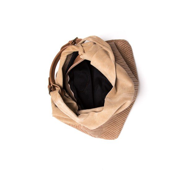 Poșetă din piele Mangotti 875 Fango-image-3