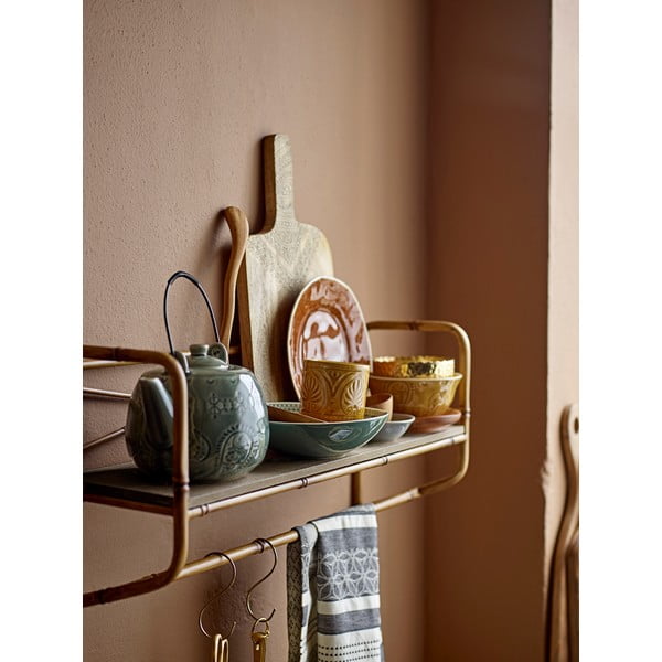 Bol din gresie ceramică Bloomingville Rani, ø 18 cm, verde-image-3