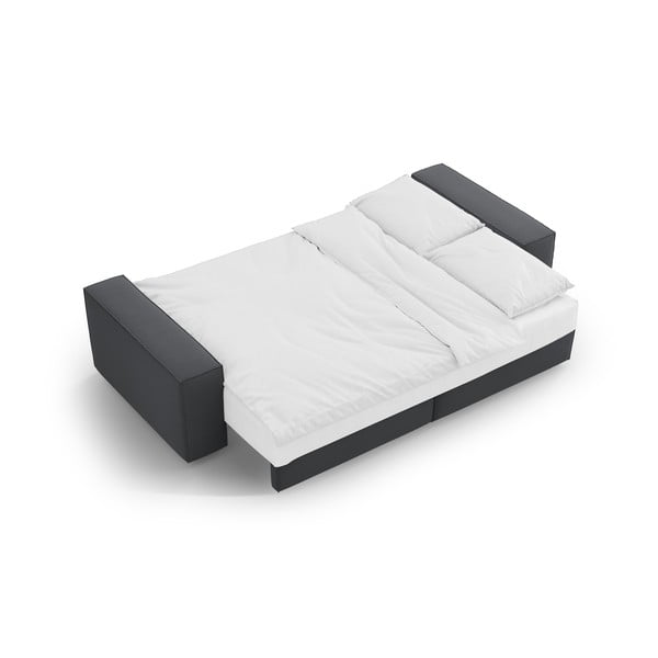 Canapea gri închis extensibilă 247 cm Jodie – Micadoni Home-image-4