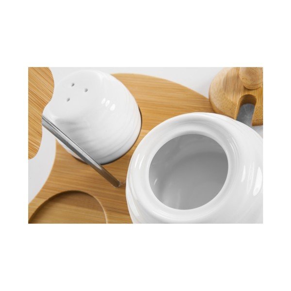 Set solniță și piperniță cu zaharniță Bambum Salter-image-2