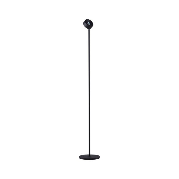 Lampadar negru mat LED cu structură flexibilă/cu intensitate reglabilă din metal (înălțime 121 cm) Irida – Nova Luce