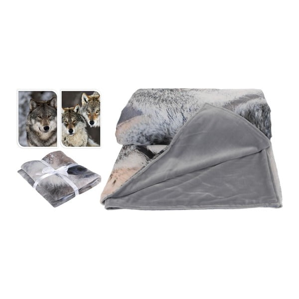 Pled Mistral Home Wolf, 140 x 160 cm
