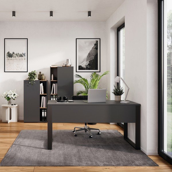 Set mobilier de birou 60x150 cm Adrano – Germania-image-2