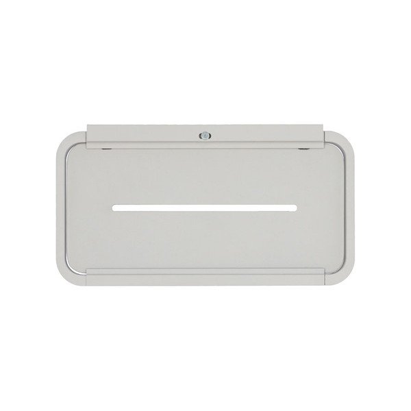 Raft pentru baie Zone Rim, 22 x 11,4 cm, alb-image-3