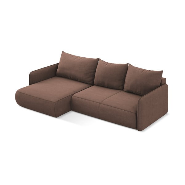 Colțar roz extensibil/cu spațiu de depozitare (cu colț pe partea stângă) Nanea – Makamii-image-4