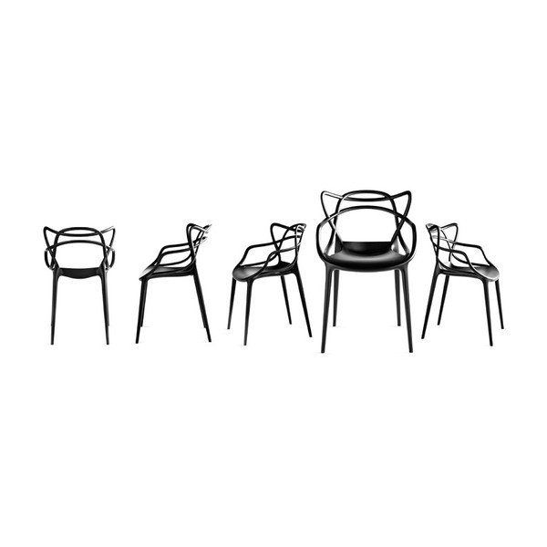 Scaun Kartell Masters, galben-image-3