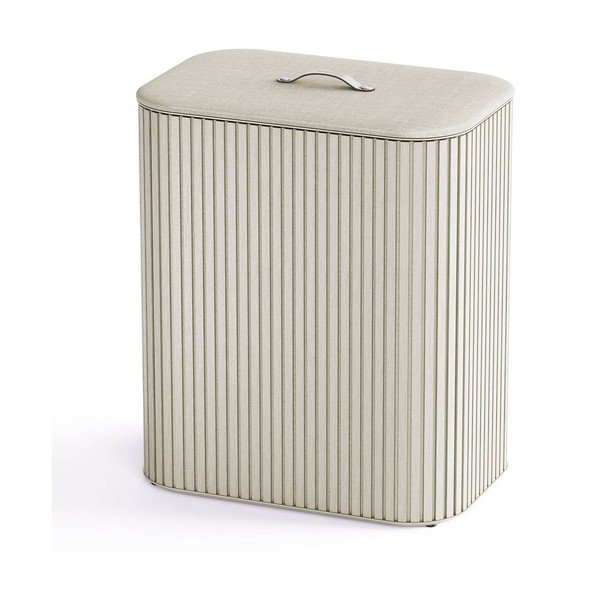 Coș de rufe bej 2x45 l din bambus Tota Luxe – Joseph Joseph-image-3