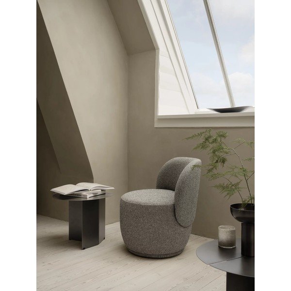 Măsuță auxiliară rotundă din metal ø 50 cm Oru – Blomus-image-4