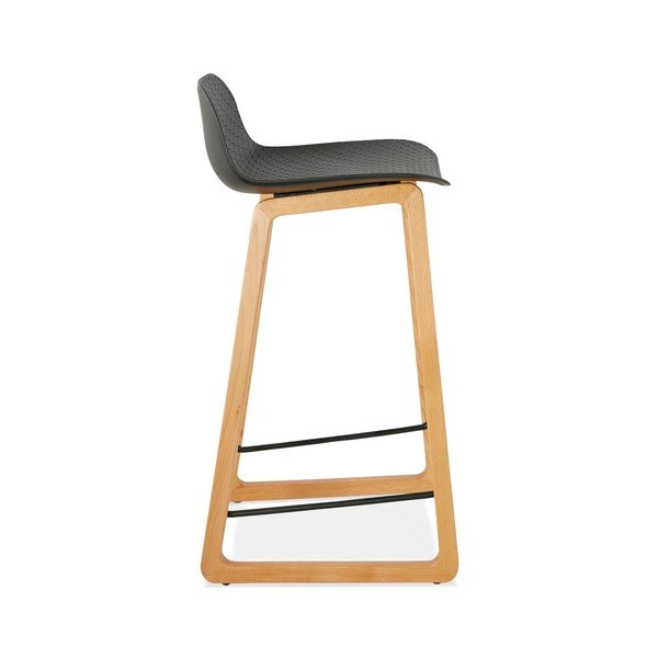 Scaun de bar Kokoon Astoria, negru-image-3