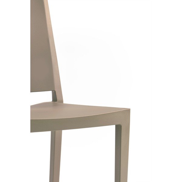 Scaun de grădină gri din plastic Mosk – Rojaplast-image-4