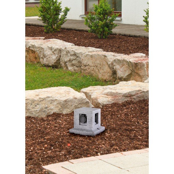 Corp de iluminat pentru exterior (înălțime 17 cm) Garden socket – Trio-image-1